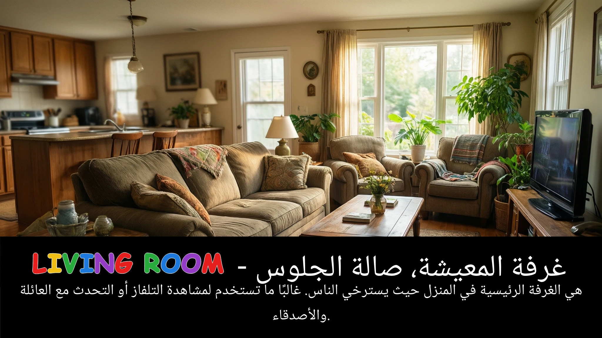 Arabic Illustration for living room